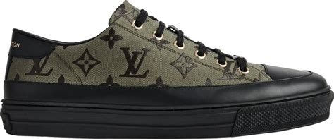 louis vuitton stellar green cream monogram sneakers|Louis Vuitton Wmns Stellar Low 'Green Monogram'.